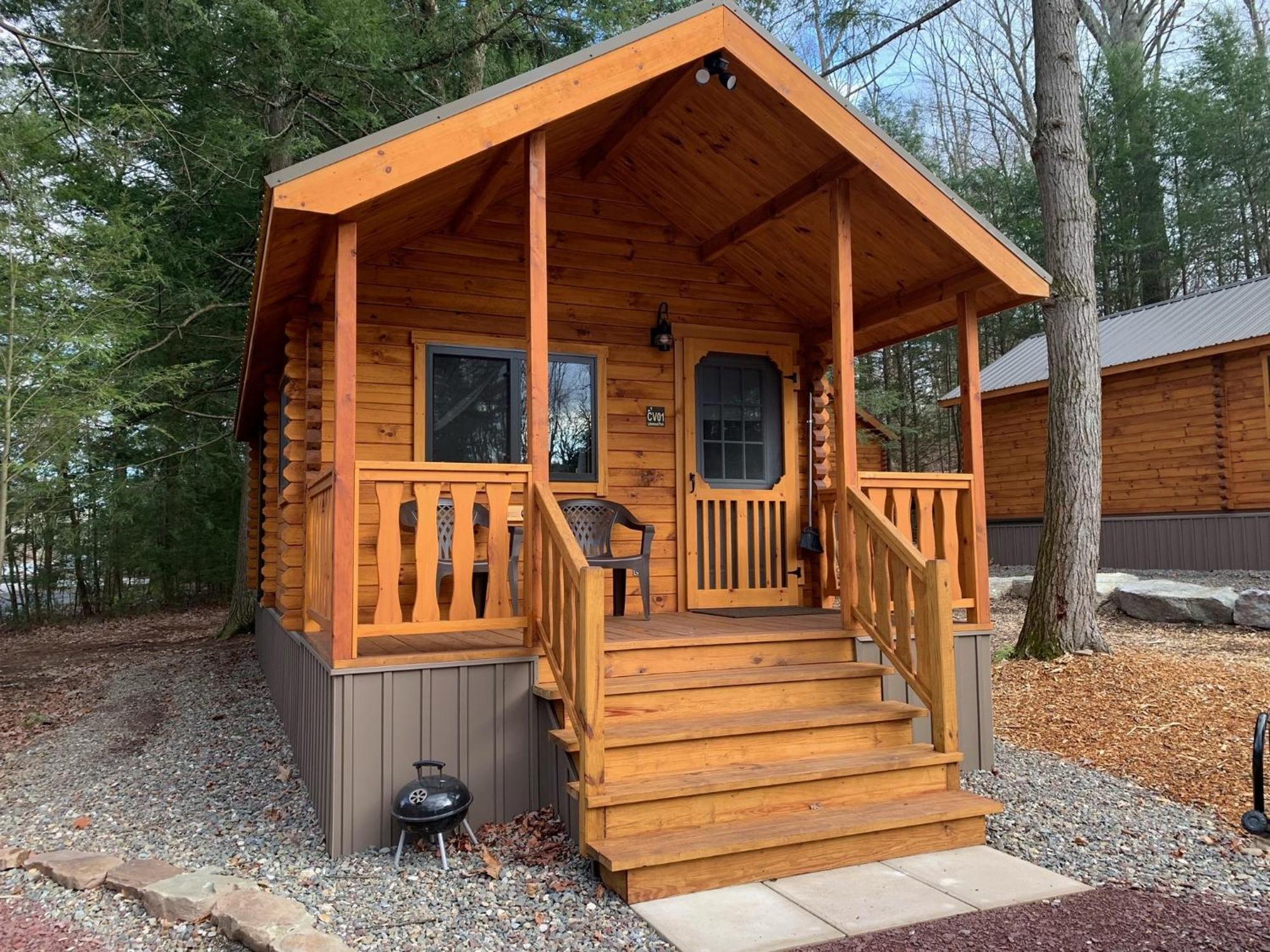 Lakewood Park Campground - Luxury Cabin Barnesville Bagian luar foto